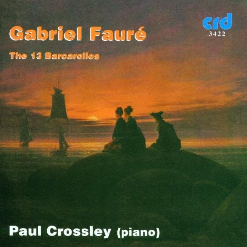 the album cover for Paul Crossley - 13 Barcarolles
