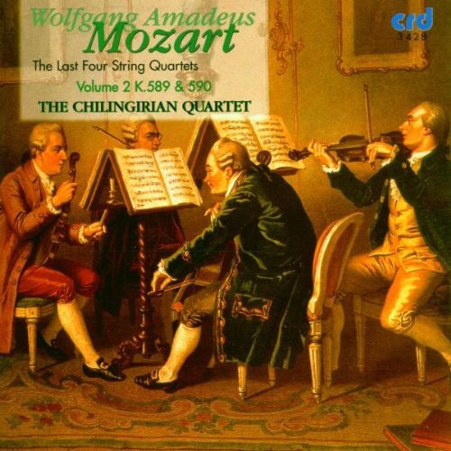 the album cover for Chilingirian Quartet - Last Four String Quartets S K589 & 590