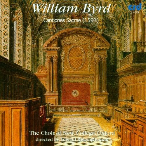the album cover for The Choir Of New College, Oxford - Cantiones Sacrae 1591