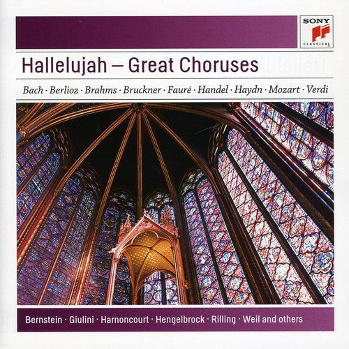 the album cover for Hallelujah Great Choruses / Various - Hallelujah - Great Choruses - Sony Classical Masters
