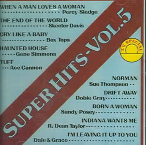 the album cover for Super Hits - Super Hits 5 / Various