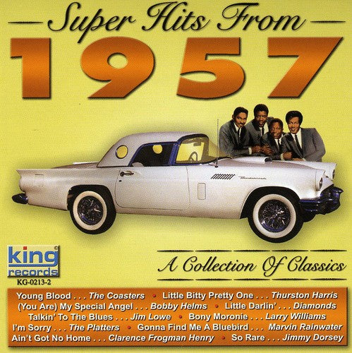 the album cover for Coasters/Diamonds/He - Super Hits 1957