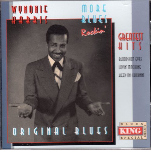 the album cover for Wynonie Harris - More Blues Rockin'