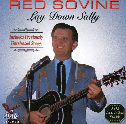 the album cover for Red Sovine - Lay Down Sally