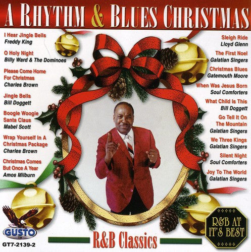 the album cover for Rhythm & Blues Christmas - Rhythm & Blues Christmas / Various