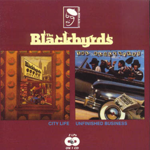 the album cover for Blackbyrds - City Life/Unfinished Business