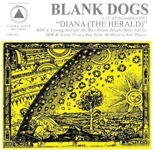 the album cover for Blank Dogs - Diana: The Herald