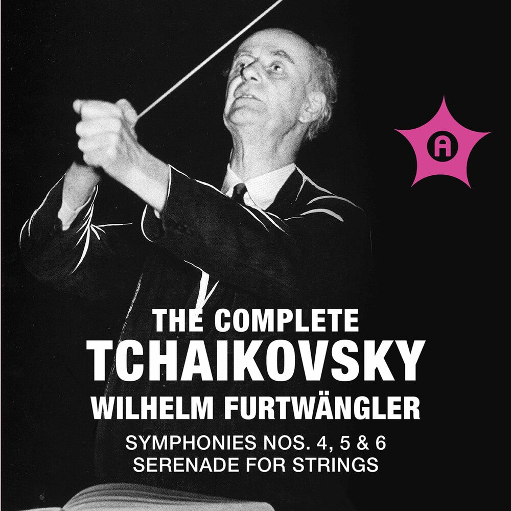 the album cover for P Tchaikovsky I - Sinfonien 45 & 6 Serenade