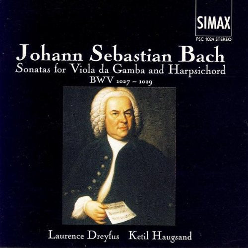 the album cover for Laurence Dreyfus - Sonatas for Viola Da Gamba & Harpsichord
