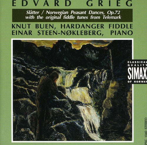 the album cover for Knut Buen - Norwegian Peasant Dances