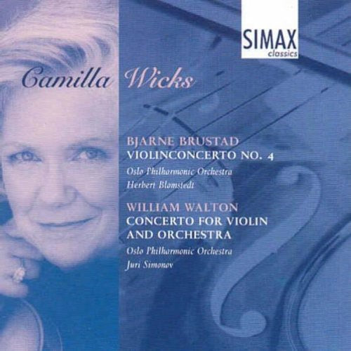 the album cover for Camilla Wicks - Violin Concerto 4 / Violin Concerto