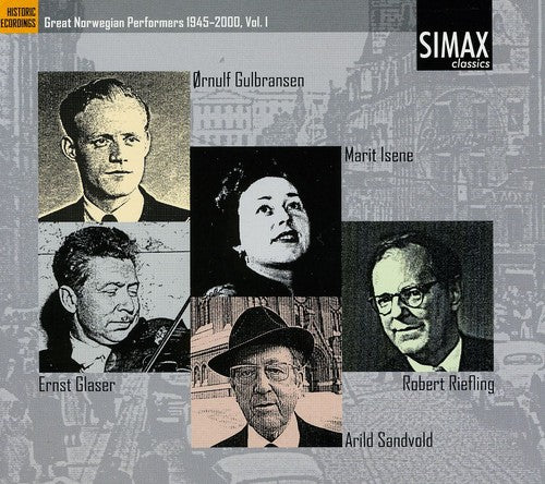 the album cover for Vo Great Norwegian Performers - Great Norwegian Performers 1: 1945-2000