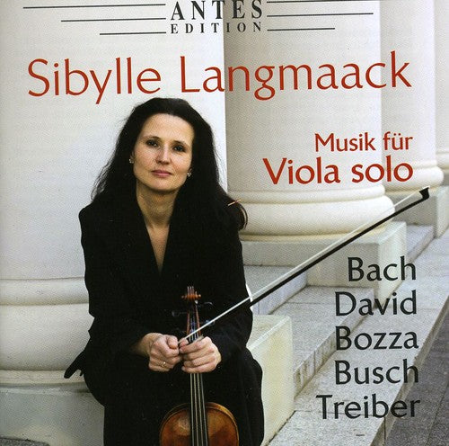 the album cover for Sibylle Langmaack - Musik for Viola Solo