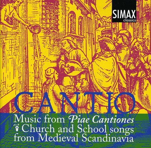 the album cover for Pro Cantione Antiqua - Cantio: Music from Piae Cantiones