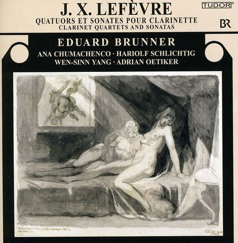 the album cover for Eduard Brunner - Clarinet Quartets & Sonatas
