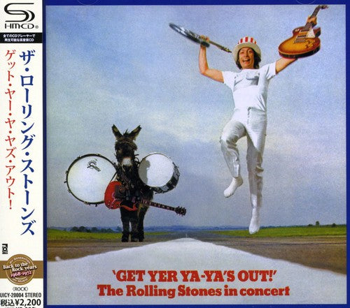 the album cover for The Rolling Stones - Get Yer Ya-Ya's Out!