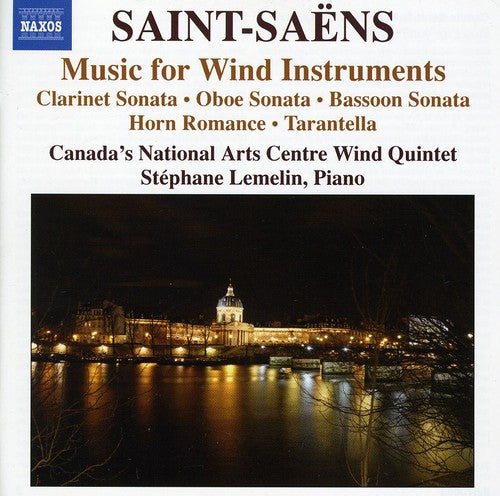 the album cover for C. SAINT-SAENS - Music for Wind Instruments