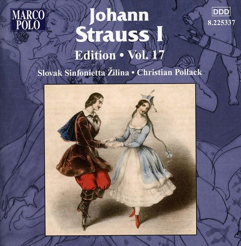 the album cover for Christian Pollack - Johann Strauss Edition 17