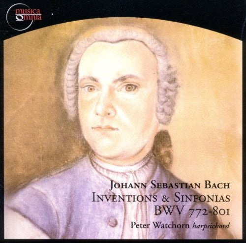 the album cover for Peter Watchorn - Inventions & Sinfonias