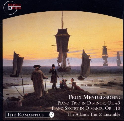 the album cover for Atlantis Trio - Piano Sextet Op 110 49