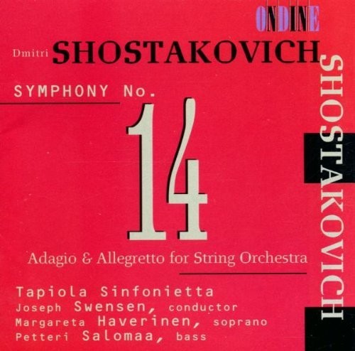the album cover for Swensen / Tapiola Sinfonietta - Symphony 14