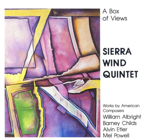 the album cover for Sierra Wind Quintet - Box of Views (Chamber Music)