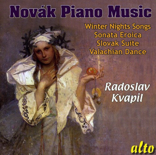 the album cover for Radoslav Kvapil - Piano Music