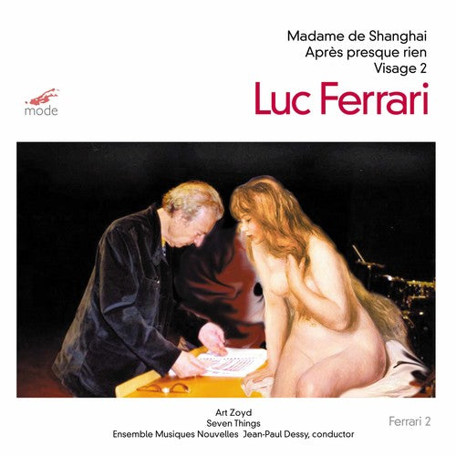 the album cover for Luc Ferrari - Madame de Shanghai / Visage 2 / Apres Presque Rien