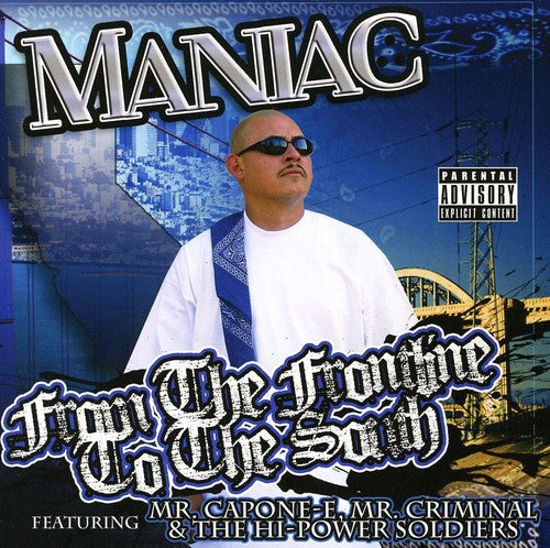 the album cover for Maniac - From the Frontline to the South
