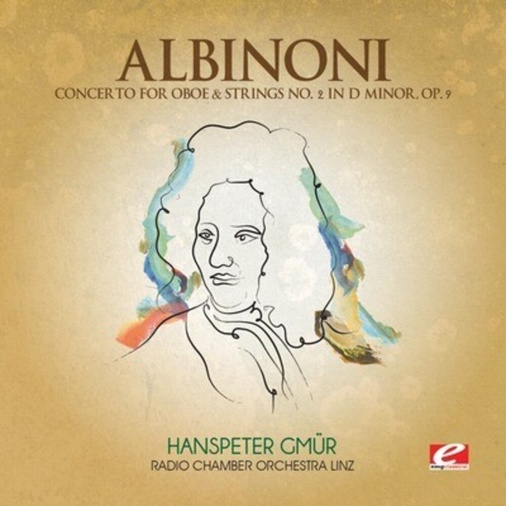 the album cover for Tomaso Albinoni - Concerto For Oboe & Strings 2 (Ep) (Mod)