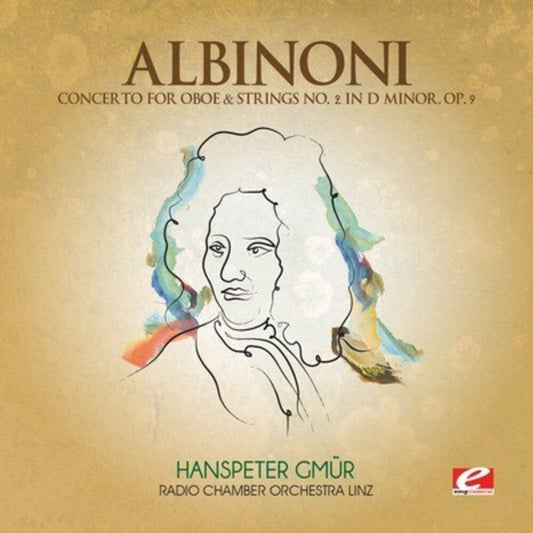 the album cover for Tomaso Albinoni - Concerto For Oboe & Strings 2 (Ep) (Mod)