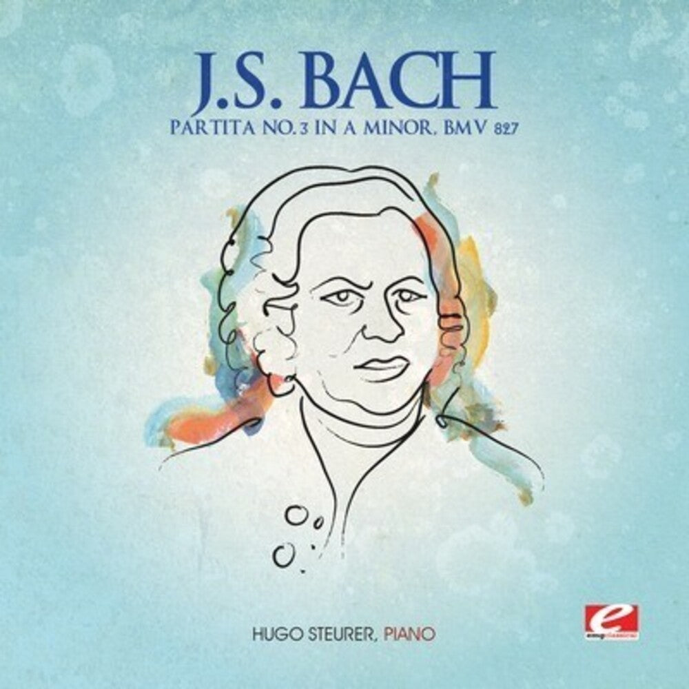 the album cover for Hugo Steurer - Partita 3 A minor