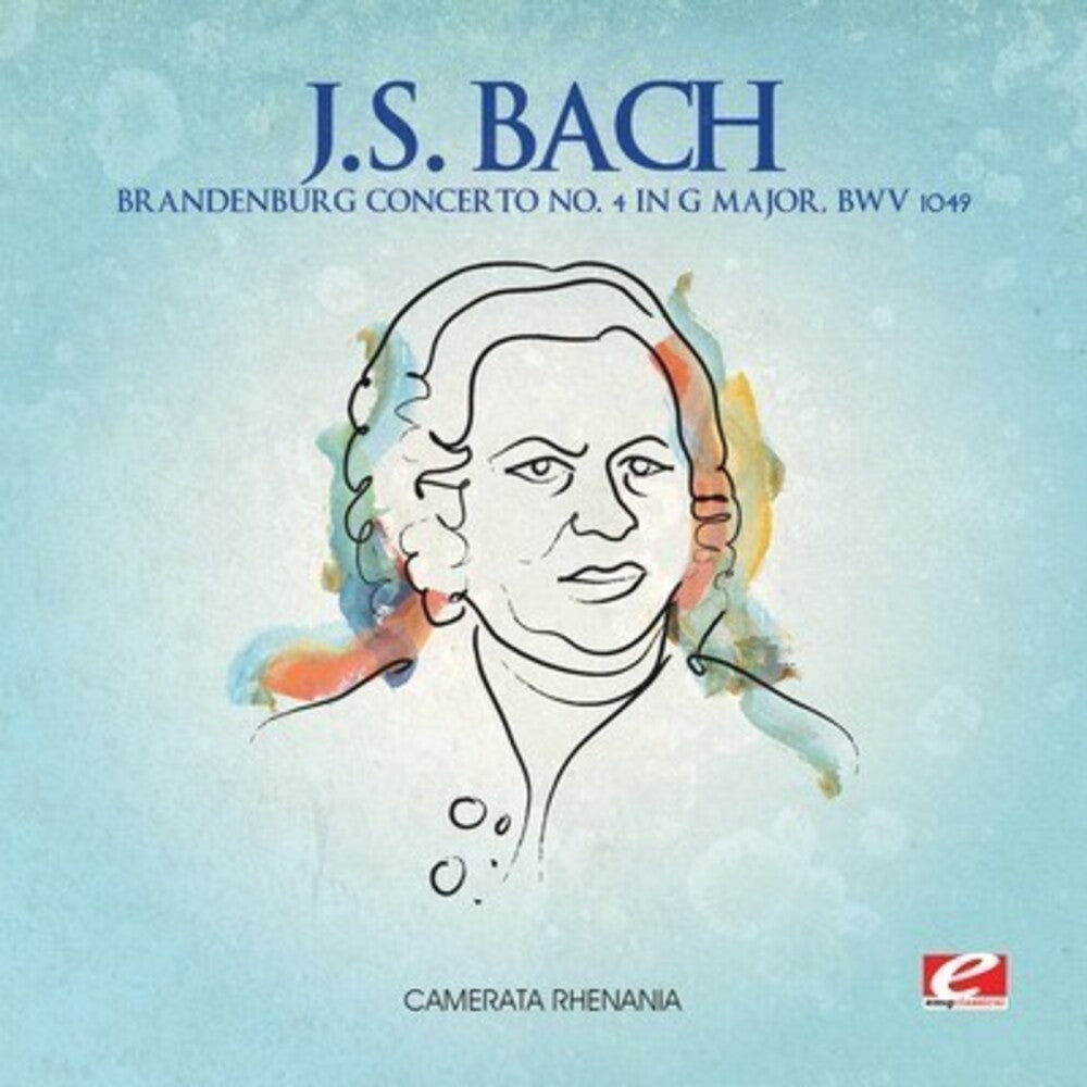 the album cover for Consortium Musicum - Brandenburg Concerto 4 G Major