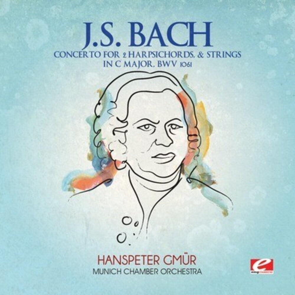 the album cover for Munich Chamber Orchestra - Concerto 2 Harpsichords & Strings C Major