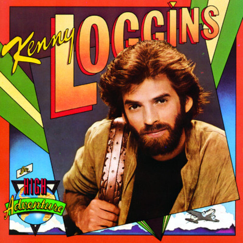 the album cover for Kenny Loggins - High Adventure