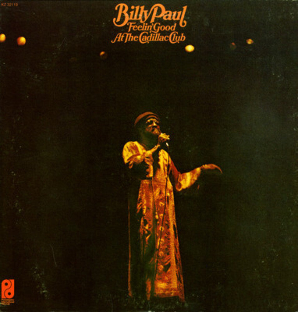 the album cover for Billy Paul - Feelin Good at the Cadillac Club