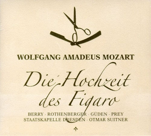 the album cover for W.A. Mozart - Marriage of Figaro