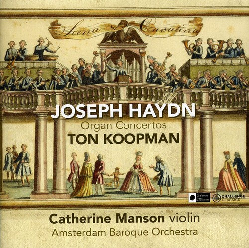 the album cover for J. HAYDN - Organ Concertos