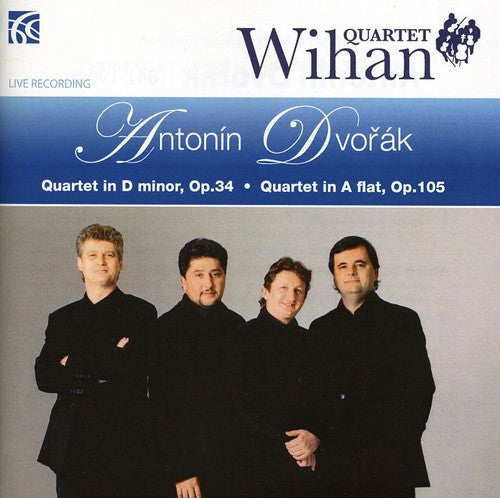 the album cover for Wihan Quartet - String Quartets