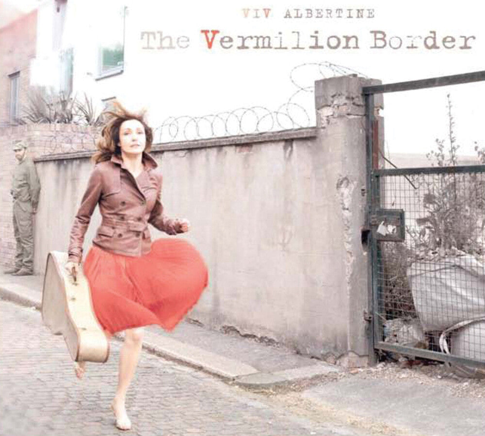 the album cover for Viv Albertine - Vermilion Border