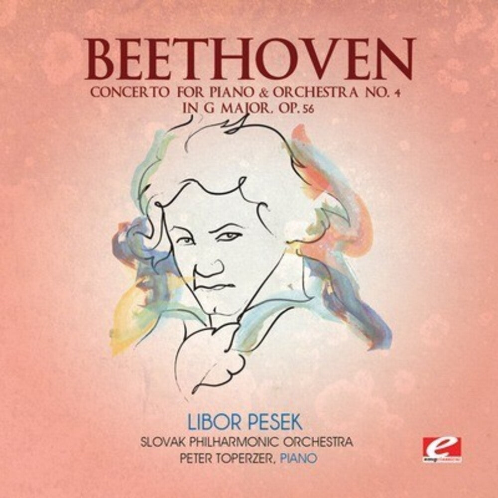 the album cover for Slovak Philharmonic Orchestra - Concerto for Piano & Orchestra 4 in G Major