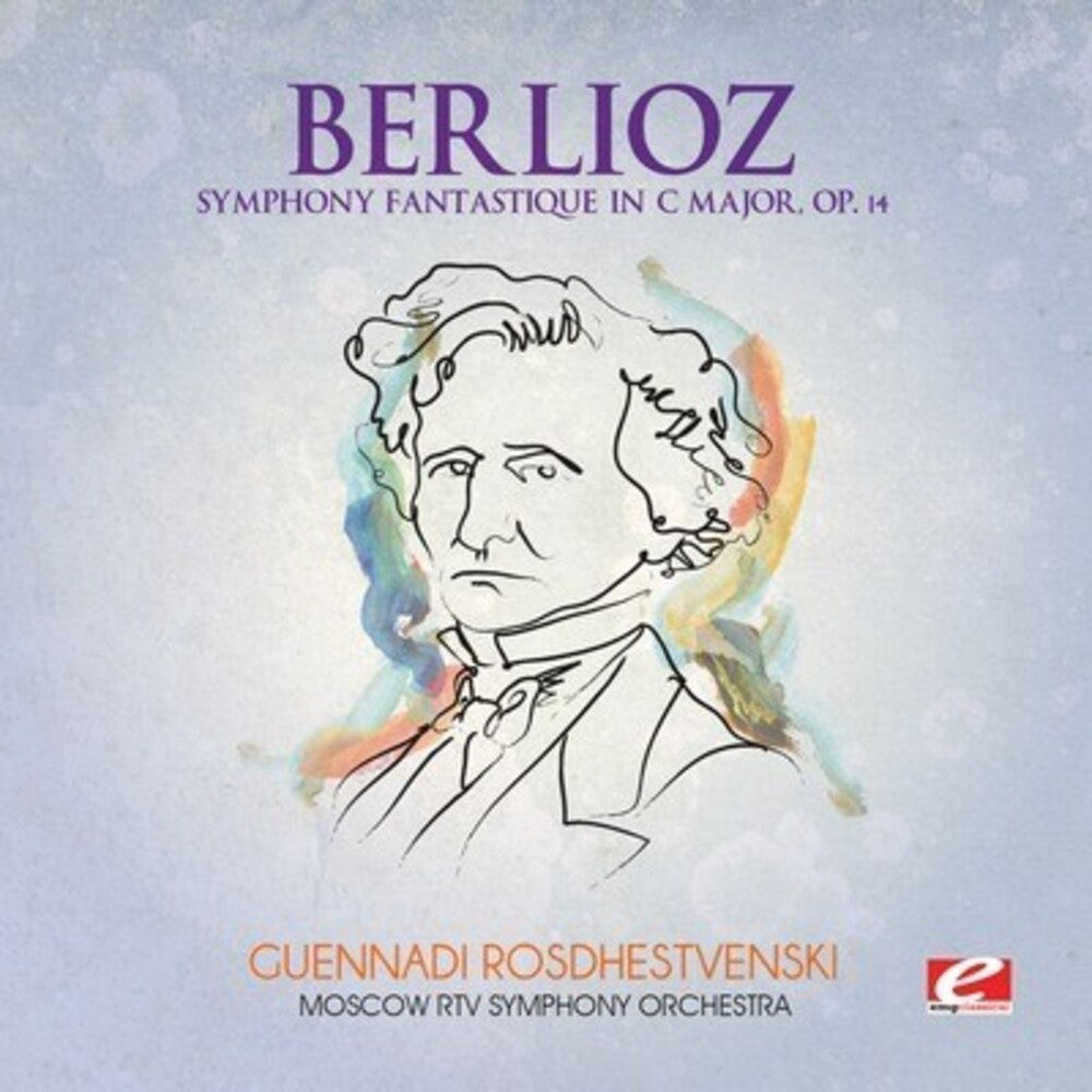 the album cover for Moscow RTV Symphony Orchestra - Symphony Fantastique in C Major
