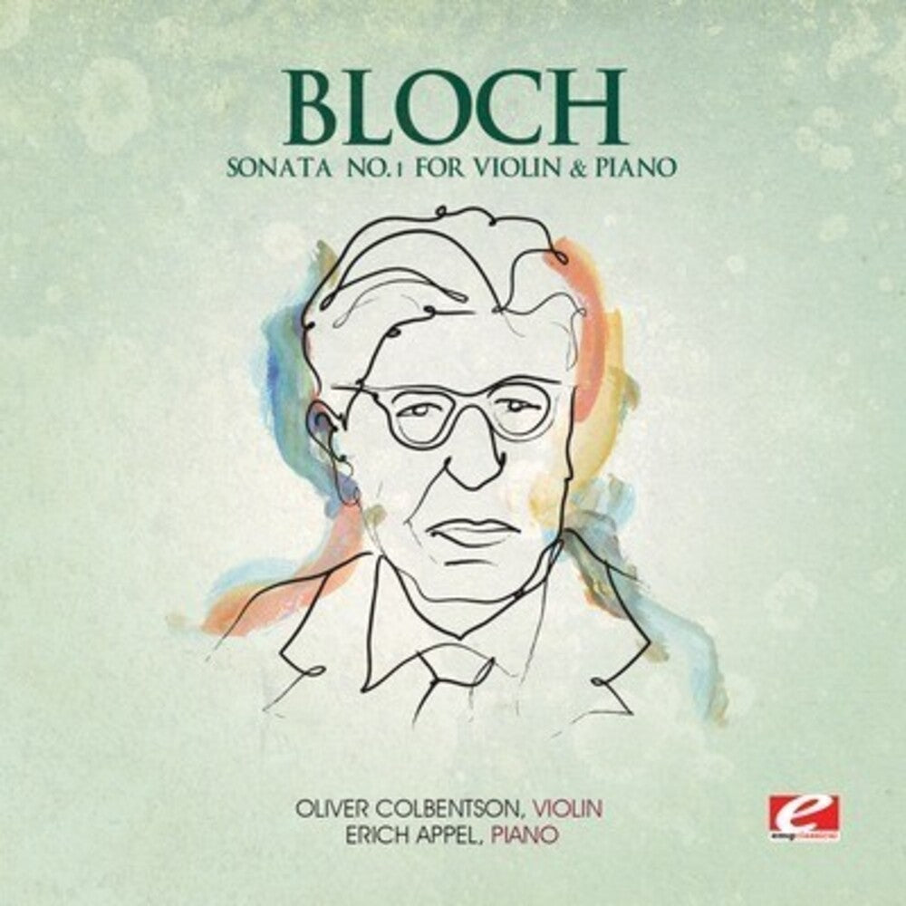 the album cover for Oliver Colbentson - Sonata 1 for Violin & Piano