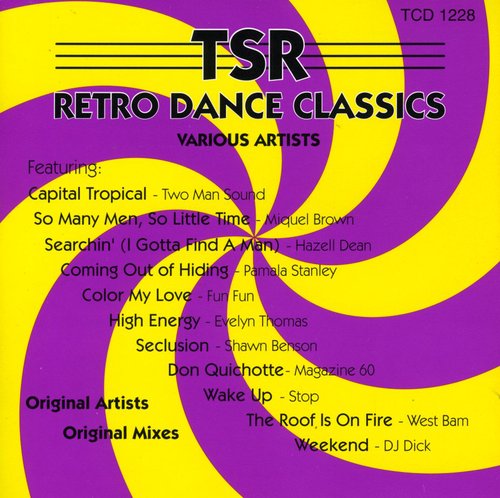 the album cover for Tsr Retro Dance Classics - TSR Retro Dance Classics