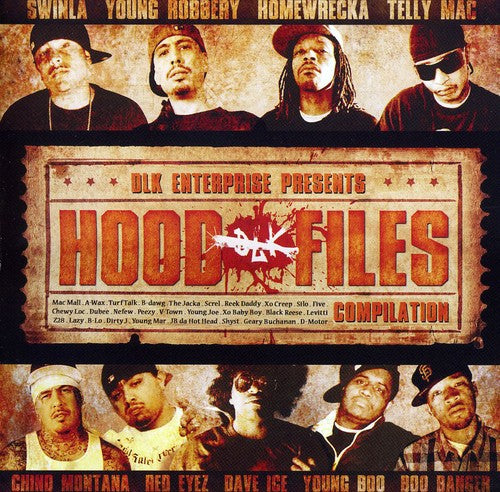 the album cover for Hood Files - Hood Files