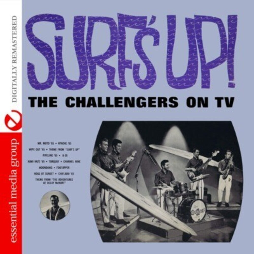the album cover for Challengers - Surf's Up: Challengers On Tv (Mod)