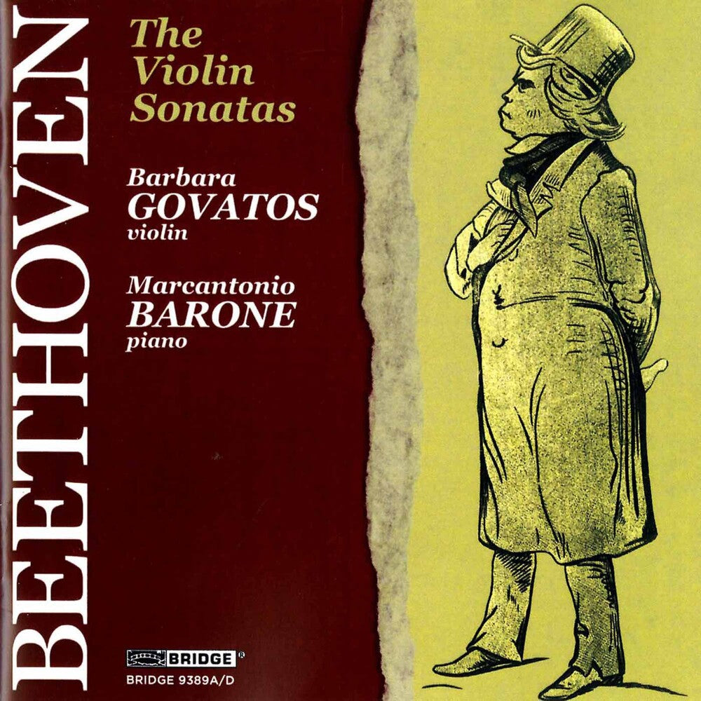 the album cover for Barbara Govatos - Complete Sonatas for Violin & Piano