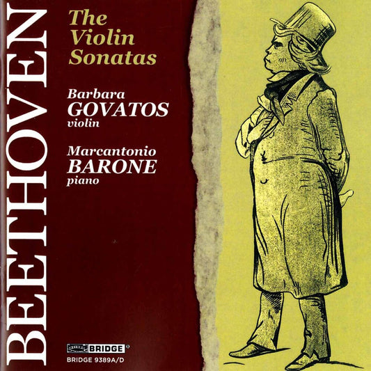 the album cover for Barbara Govatos - Complete Sonatas for Violin & Piano