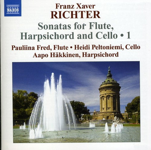 the album cover for Pauliina Fred - Sonate Da Camera for Flute Harpsichord & Cello 1
