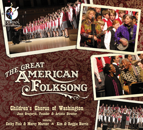 the album cover for Joan Gregoryk - Great American Folksong